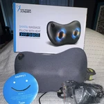 Viktor Jurgen Shiatsu Massage Pillow Heated Gray Black VJ-D005 Neck Back New. Fixed Price $25.99.