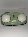 Dr. Scholls Dual Head Foot Massager Mint Green Electric Vibrating Tested. Fixed Price $23.98.