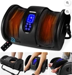 Foot & Calf Massager Machine, Therapeutic Reflexology W/ High-intensity. Fixed Price $113.39.