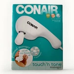 Conair Touch & Tone Massager Model HM11M 2 Speeds 6 Attachments Open Box. Fixed Price $30.00.