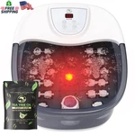 Foot Spa Bath With Heat, 22 Rollers, Temperature. Fixed Price $86.19.