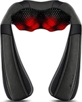 Mirakel Shiatsu Deluxe Neck And Shoulder Massager With Heat, Black. Fixed Price $24.95.