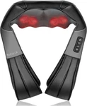 Nekteck Shiatsu Neck And Shoulder Massager With Heat, Black. Fixed Price $18.99.