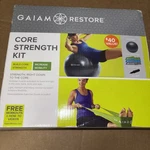 Gaiam Restore Core Strength Kit Workout & Air Pump. Fixed Price $19.99.