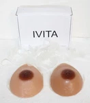 Ivita C-cup Silicone Prosthesis Boob Cleavage Breasts For Costume New W/ Strap. Fixed Price $99.99.