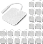 Syrtenty Tens Unit Pads 2X2 20PCS Reusable Replacement Electrode Patches For.... Fixed Price $23.10.
