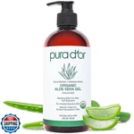 Pura D'or 16 Oz Organic Aloe Vera Gel - Unscented All Natural Zero Artifi. Fixed Price $27.99.