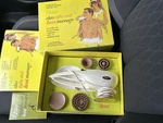 Vintage Oster Duo Infra-red Heat Massager 207-01 W/ 4 Applicators Tested. Fixed Price $49.99.