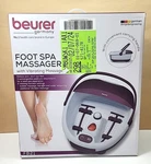 Beurer Bubble Foot Spa Massager-red LIGHT-VIBRATION-3 ATTACHMENTS-2 Settings. Fixed Price $30.00.