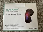 Quinear Knee Massager QN-031KS, Compression And Heat. Fixed Price $17.99.