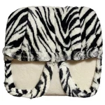 Spa Foot Massager With Zebra Pattern & Micro Plush Fabric. Fixed Price $23.88.