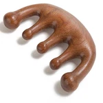 Moreinday Wooden Scalp Massager For Gua Sha, Comb, Small, Brown. Fixed Price $13.03.