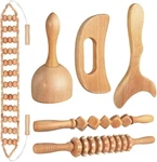 Therapy Tools 6-IN-1 Massager Wooden For Body... Fast Ship. Fixed Price $37.99.