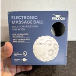 Crane Vibrating Massage Ball, Cordless, Usb Charging, 3 Intensity Levels, White. Fixed Price $10.99.