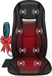Snailax Vibration Back Massager With Heat, Seat 8 Vibrating Motors. Fixed Price $102.99.