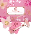 Natural Jade Roller Face Facial Rare Rose Gold Body. Fixed Price $17.99.