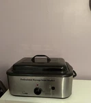 Sivan Health & Fitness Basalt Massage Stone Set With Electric Heater, Natural. Fixed Price $100.00.
