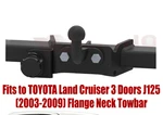 Flange Neck Tow Bar For Toyota Land Cruiser J125 (2003-2009) & No Electrics T165. Fixed Price $147.58.