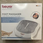 Beurer Foot Massager W/ Heat, Heated 2 Levels, FM60. Fixed Price $60.00.