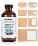 Castor Oil Patches Disposable 40 Pcs, Pack Wrap Organic Cotton For.... Fixed Price $51.24.