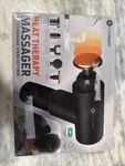 Firsthealth Deep Tissue Massage Gun FH10DG 4 Heads Rechargeable Black Open Box. Fixed Price $15.00.