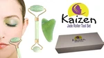 Jade Roller Face Scraper - Facial Wrinkle Therapy Neck Eyes Gua Sha Tool. Fixed Price $11.95.