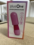 Plusone Private Pleasure Vibe Personal Massager- Rechargeable- New, Sealed!. Fixed Price $15.99.