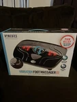 Homedics Massager With Heat Vibration Foot FMV-400HJ-BK New. Fixed Price $24.00.