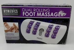 Homedics Foot Massager FMV-200 Vibrating Rolling Balls Toe Portable Battery Op. Fixed Price $14.99.