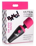Bang! 10X Vibrating Mini Silicone Wand - Pink (02). Fixed Price $39.95.