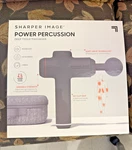 Sharper Image Power Percussion Deep Tissue Massager. Fixed Price $34.99.