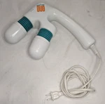 Homedics Dynamic Duo Twin Head Vibrating Back Massager PM-707 Handheld Working. Fixed Price $39.97.