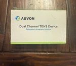 New Auvon Dual Channel Tens Device Sealed AS8012041. Fixed Price $22.49.