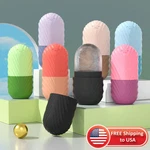 Reusable Ice Face Roller Silicone Cooling Facial Massager Puffiness Relief Tool. Fixed Price $5.49.