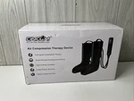 Cincom Air Compression Leg Therapy Device CM-103A Dual Black Open Box. Fixed Price $39.99.