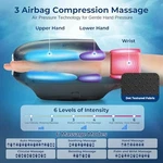 Serenelife Hand Massager With Heat Compression Kneading SLHNDSG007BK. Fixed Price $82.49.