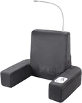 Backrest Lounger With Heated Shiatsu Massage, 15 Pound, Gray. Fixed Price $244.72.