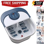 Collapsible Foot Spa Bath Massager Heat, Bubbles, Pedicure With.... Fixed Price $48.59.