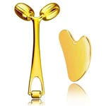Yeamon Gua Sha Facial Tools And Face Roller Set, Massage For Wome.... Fixed Price $34.44.