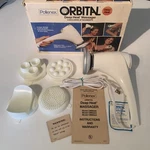 Vintage Handheld Pollenex Orbital Massager With Attachments -OM55A4- No Heat. Fixed Price $11.99.