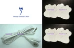 Omron PM3030 HV-F115 HV-F116 HV-F122 HV-F002A-COMPATIBLE Lead Cable W/ 8 Pads. Fixed Price $14.97.