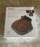 Trakk Shiatsu Foot Back Heating Massager Dual Purpose Vibration New. Fixed Price $59.99.