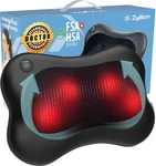 Zyllion Shiatsu Back And Neck Massager With Heat - 3D Electric Kneading Deep .... Fixed Price $92.97.