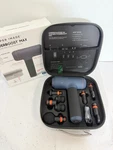 Sharper Image Powerboost Max Percussion Massage Gun 6 Attachments 7 Speeds. Fixed Price $44.99.
