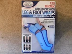 North American Wellness JB5462 Electric Air Compression Leg & Foot Wraps. Fixed Price $19.99.