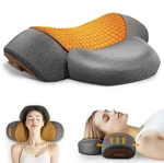 3-IN-1 Neck Massager Pillow Heat Vibration Cervical Support For Relaxation. Fixed Price $74.99.
