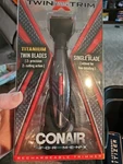 Conair For Men Twin Trim Titanium Blades Rechargeable Timmer. Fixed Price $22.00.