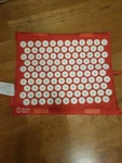 Spoonk Space Acupressure Massage Travel Mat Orange Organic Hemp Cotton 14" X 17". Fixed Price $20.00.