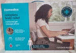 Homedics Contoured Gel Massage Pillow Grey Complete Body Relief - Brand New Nib. Fixed Price $30.00.