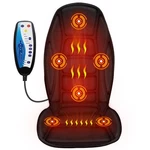 Back Massager With Heat, 5 Vibrating Modes & 22.8" X 18.3" 17", Black. Fixed Price $85.35.